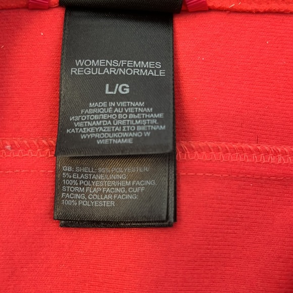 The North Face salmon pink soft shell jacket size L - Picture 9 of 13